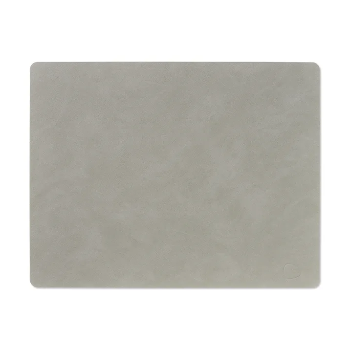 누포 사각형 테이블매트 L - light grey, 45x35 cm - LIND DNA | 린드 DNA