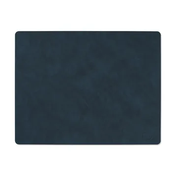 누포 사각형 테이블매트 L - Midnight blue, 45x35 cm - LIND DNA | 린드 DNA