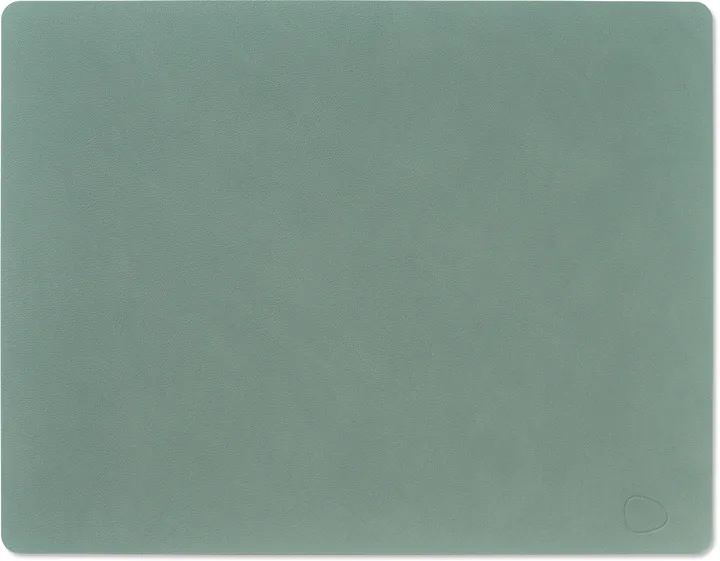 누포 사각형 테이블매트 L - pastel green, 45x35 cm - LIND DNA | 린드 DNA