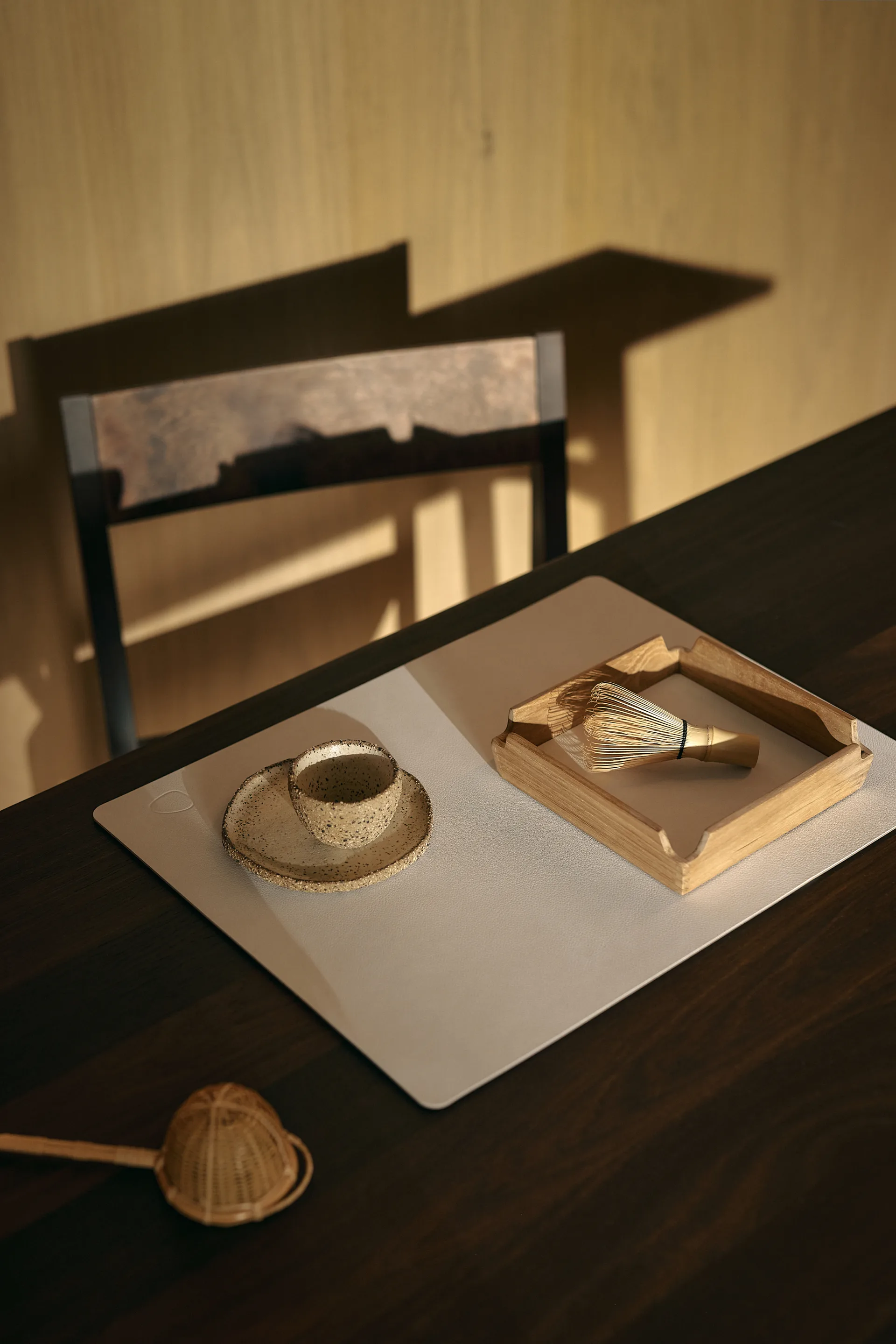 누포 사각형 테이블매트 L, Pure white LIND DNA | 린드 DNA