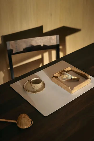 누포 사각형 테이블매트 L - Pure white - LIND DNA | 린드 DNA