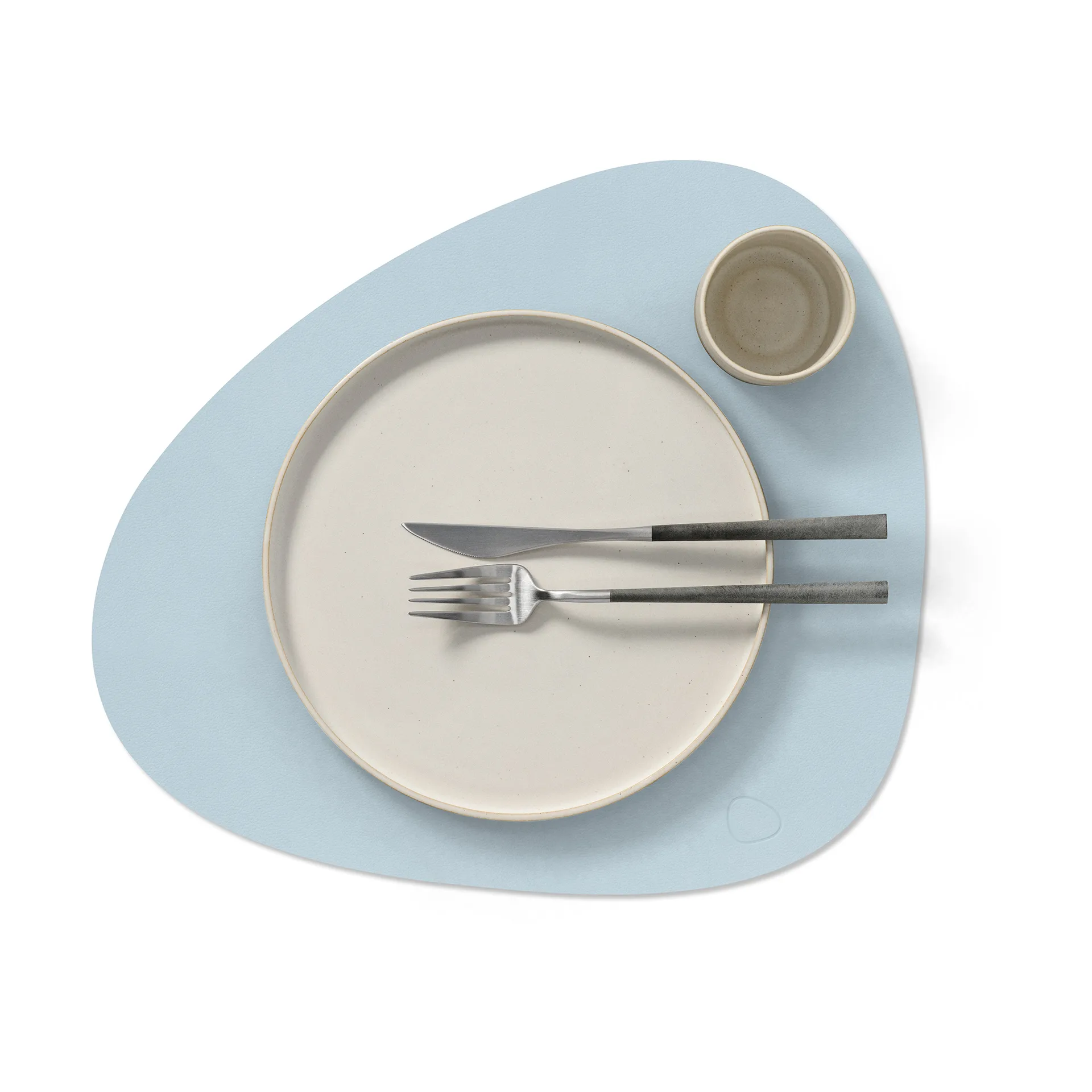 누포 곡선형 테이블매트 L, Soft sky LIND DNA | 린드 DNA