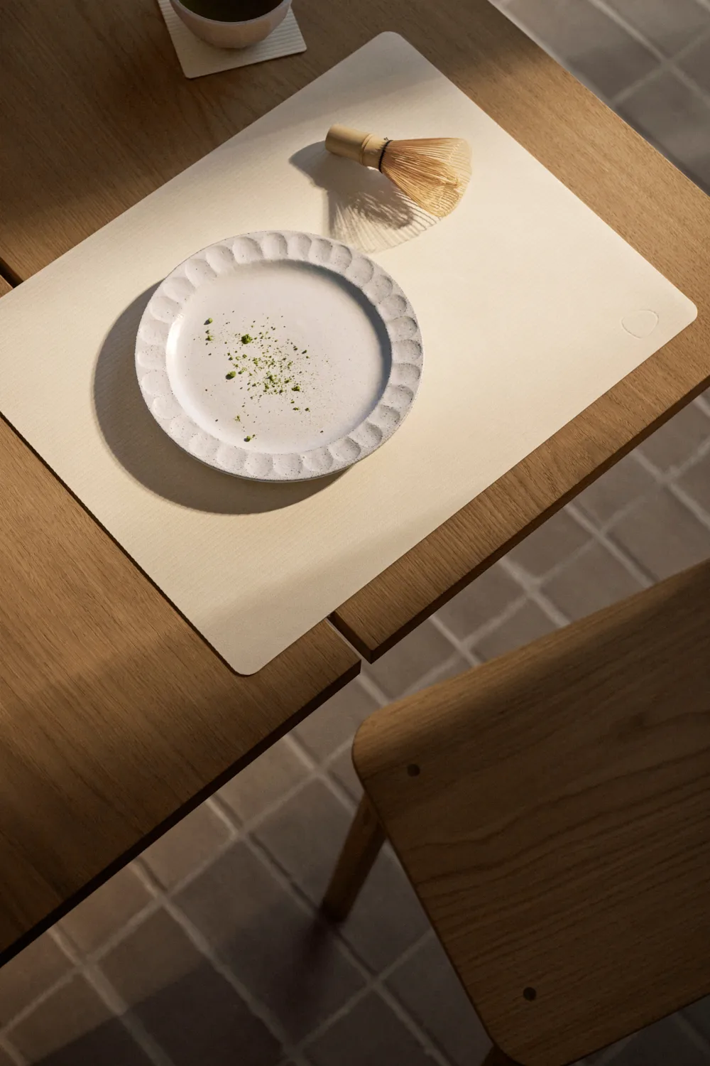 코듀로이 사각형 테이블매트 L, Vanilla LIND DNA | 린드 DNA