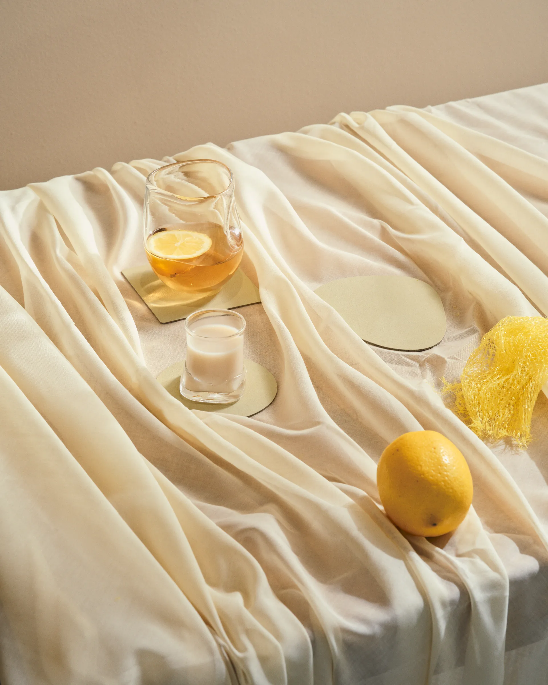 누포 사각형 코스터, Lemon sorbet LIND DNA | 린드 DNA