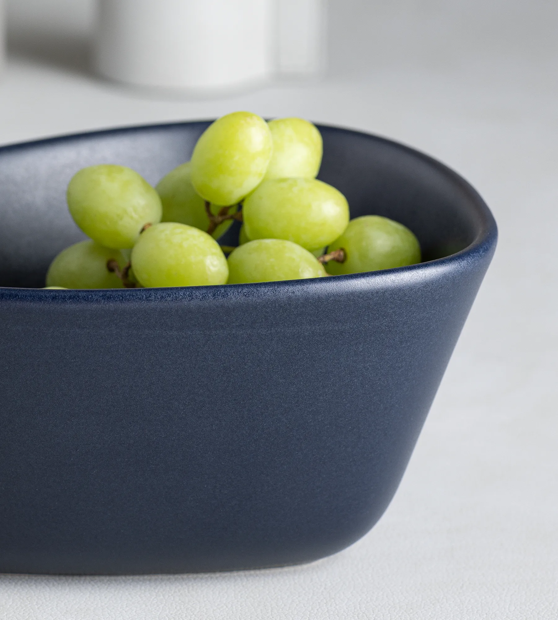 커브 보울 M 20x22 cm, navy blue LIND DNA | 린드 DNA