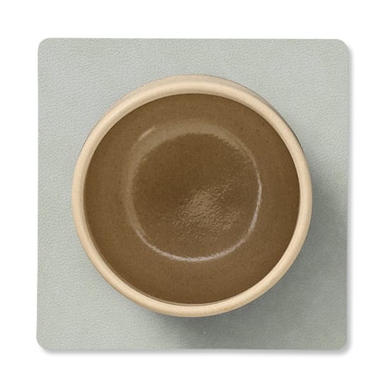 누포 사각형 코스터, metallic (stone grey) LIND DNA | 린드 DNA