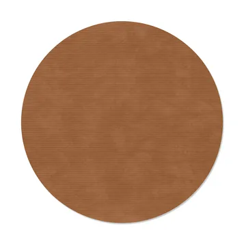 코듀로이 테이블매트 - Nature, circle, L - LIND DNA | 린드 DNA