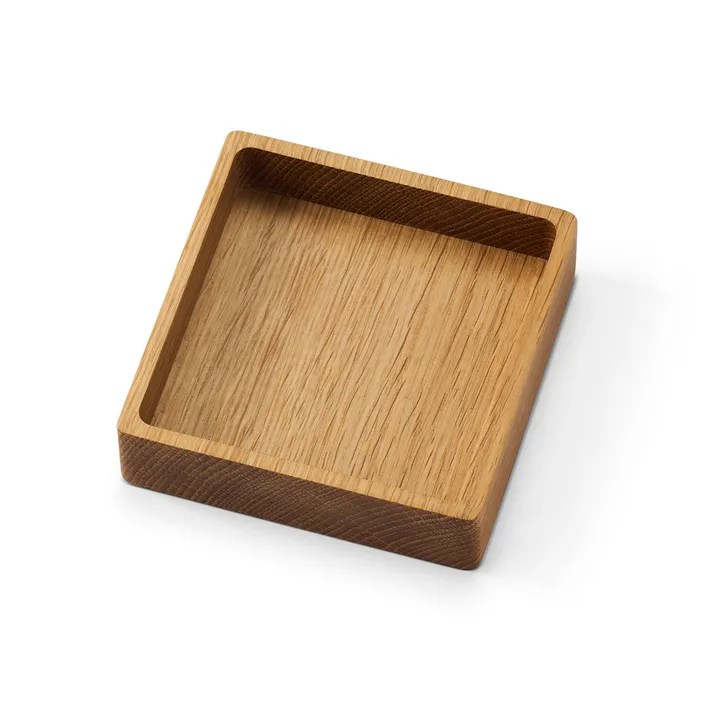 우드 박스 코스터 수납함 - Nature-oak, square, S - LIND DNA | 린드 DNA