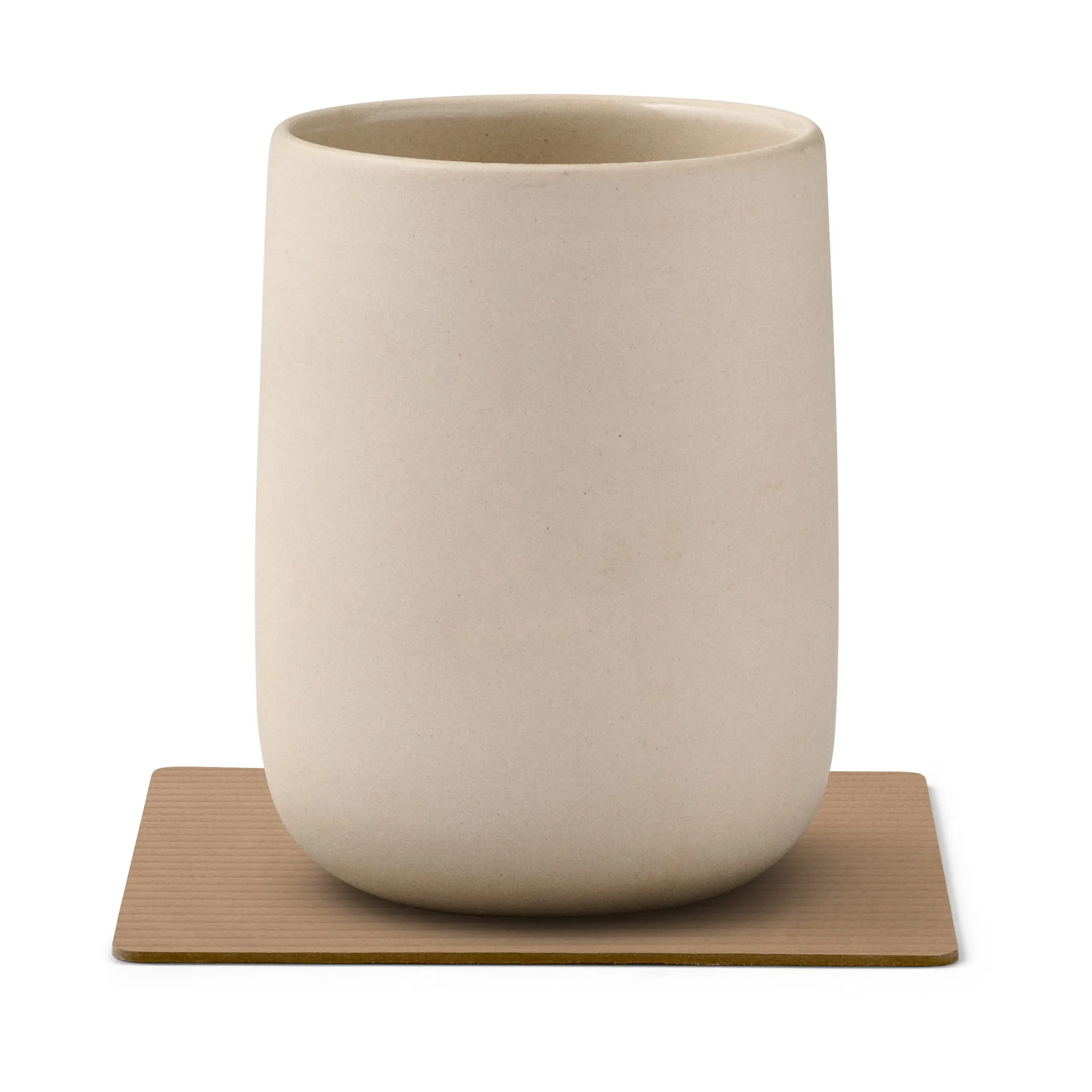 코듀로이 사각형 코스터, Nougat LIND DNA | 린드 DNA