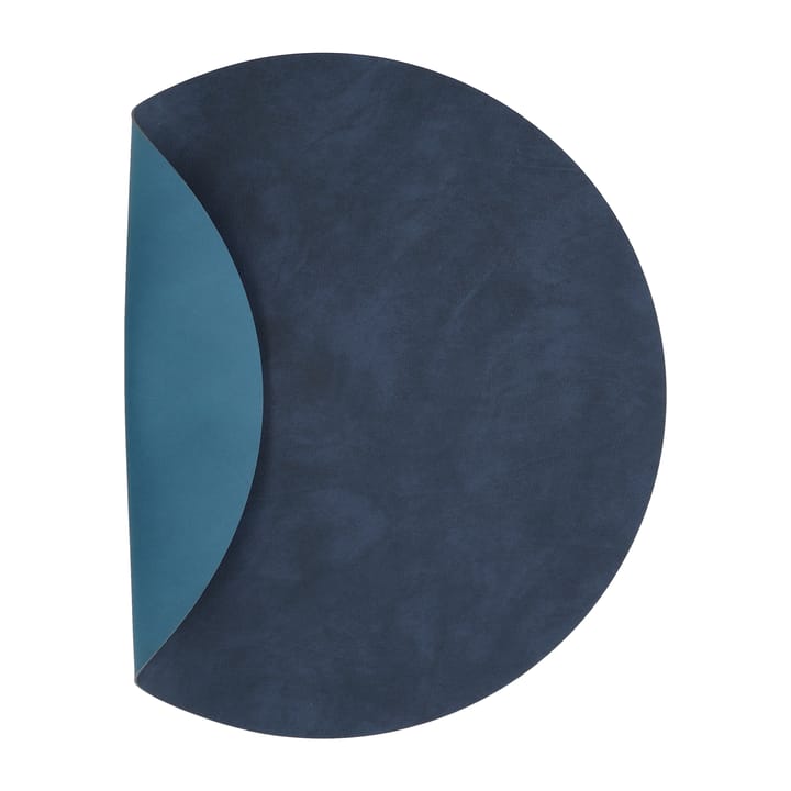 Nupo 양면 테이블 매트 circle XL 1 pcs - Midnight blue-petrol - LIND DNA | 린드 DNA