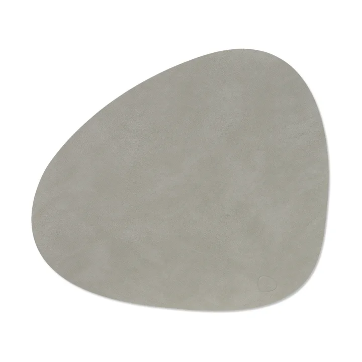Nupo 테이블매트 curve L - Light grey - LIND DNA | 린드 DNA