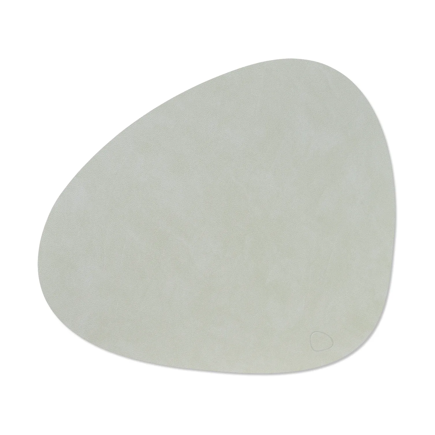 Nupo 테이블매트 curve L, Metallic (stone grey) LIND DNA | 린드 DNA