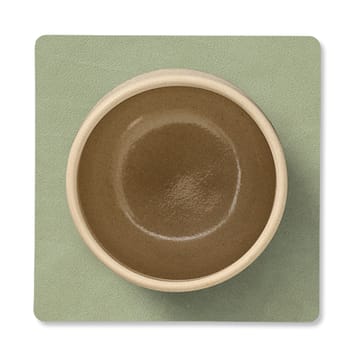 누포 사각형 코스터 - Olive green - LIND DNA | 린드 DNA