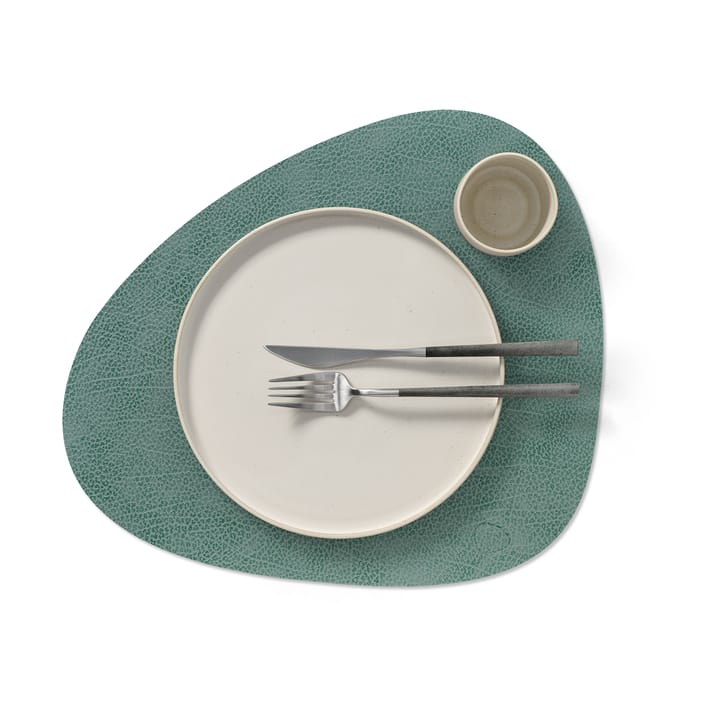 히포 ��곡선형 테이블매트, pastel green LIND DNA | 린드 DNA