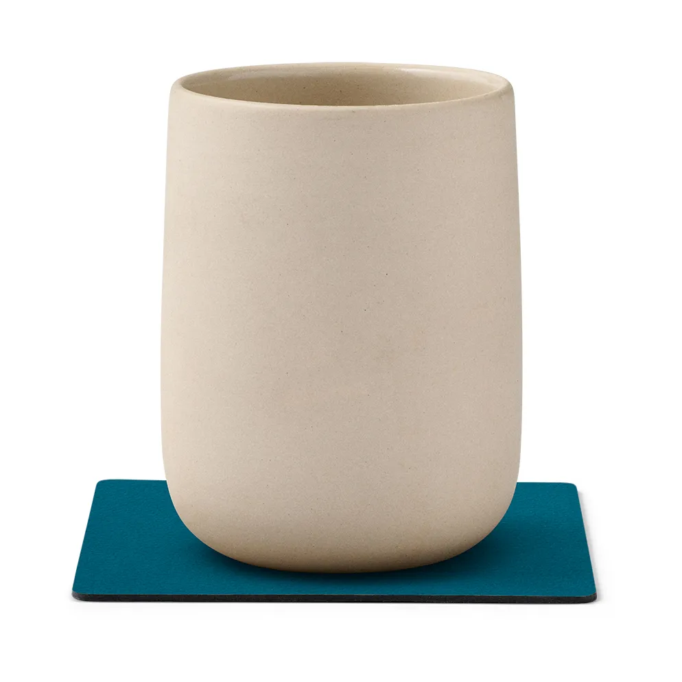 누포 사각형 코스터, Petrol LIND DNA | 린드 DNA