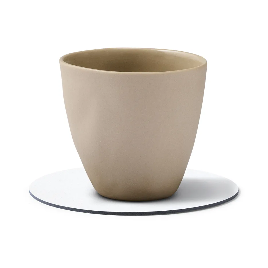 누포 원형 코스터, Pure white LIND DNA | 린드 DNA