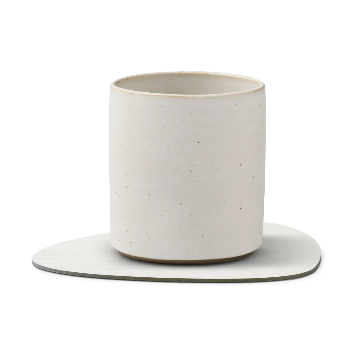 코듀로이 곡선형 코스터, Pure white LIND DNA | 린드 DNA