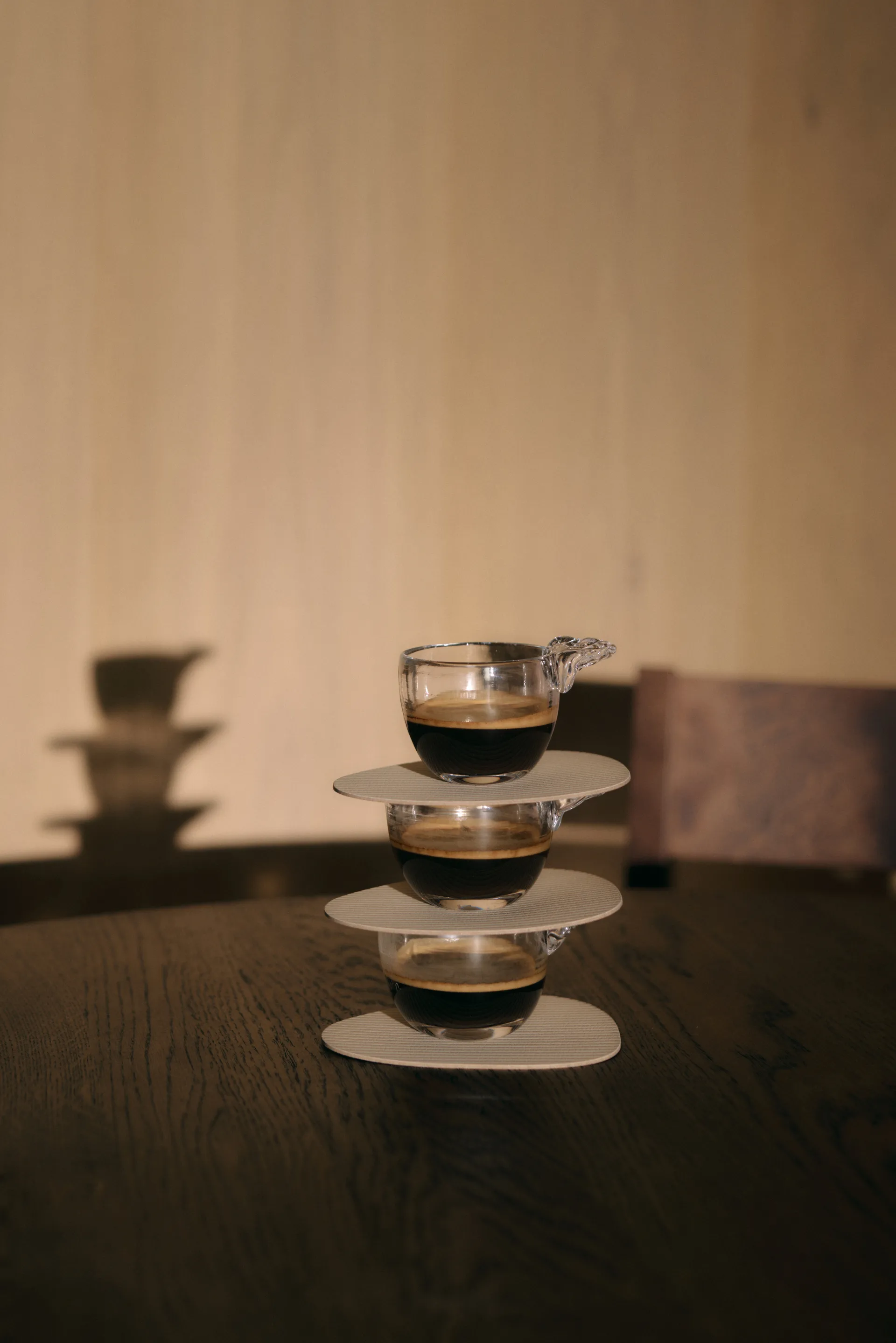 코듀로이 곡선형 코스터, Pure white LIND DNA | 린드 DNA