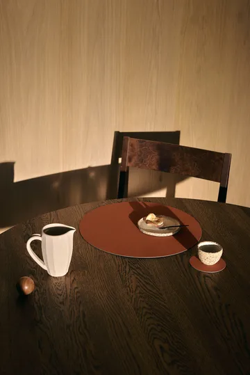 누포 테이블매트 - Rust, circle, L - LIND DNA | 린드 DNA