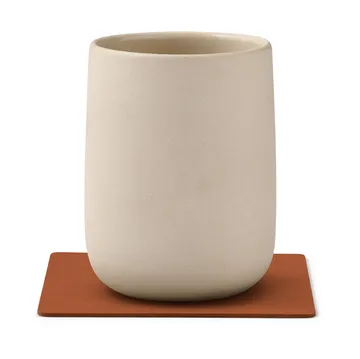 누포 사각형 코스터 - Rust - LIND DNA | 린드 DNA