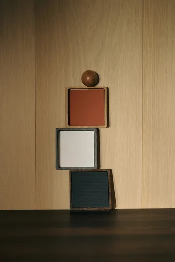 누포 사각형 코스터 - Rust - LIND DNA | 린드 DNA