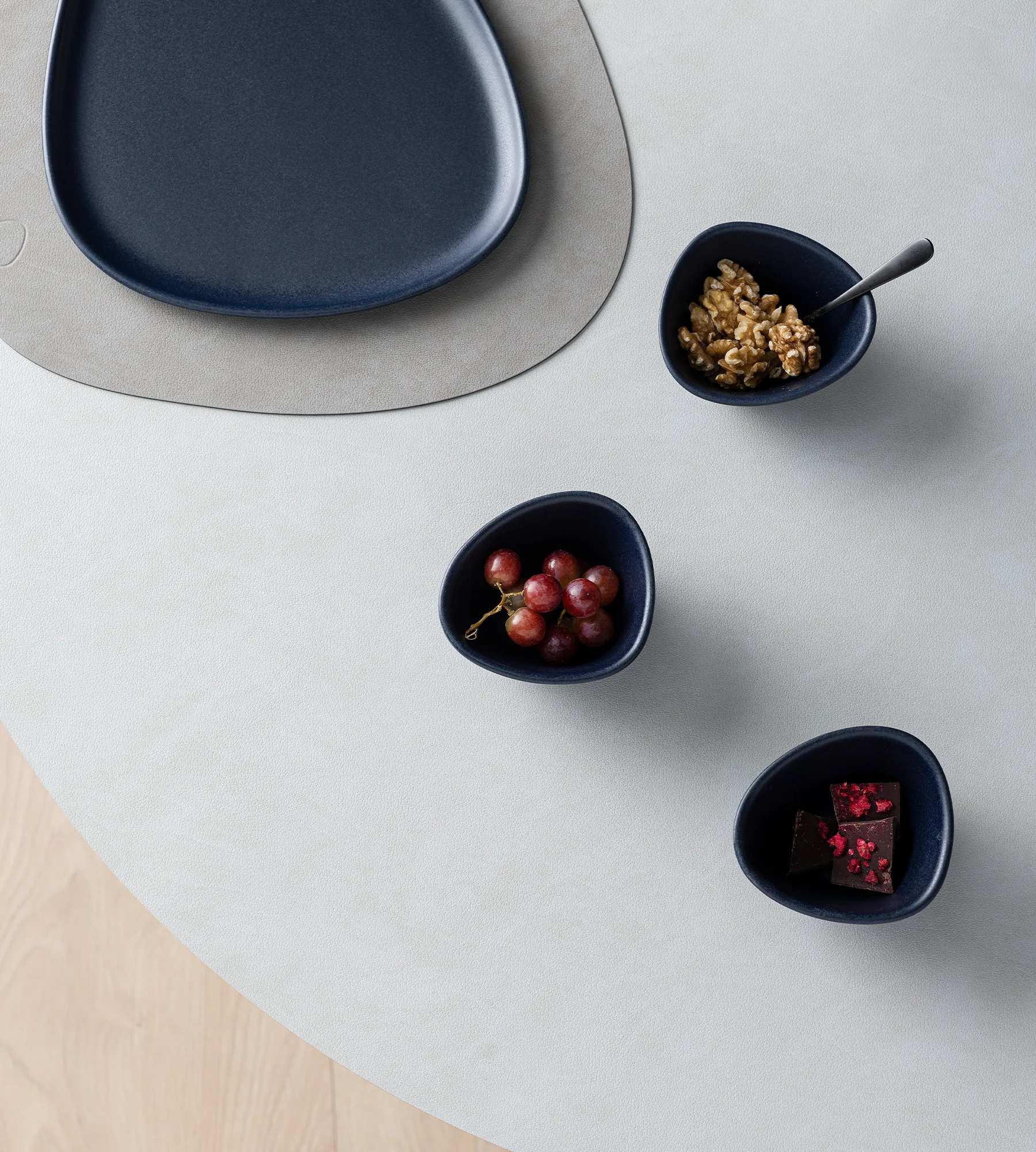 커브 스톤웨어 보울 S 10x11 cm, navy blue LIND DNA | 린드 DNA