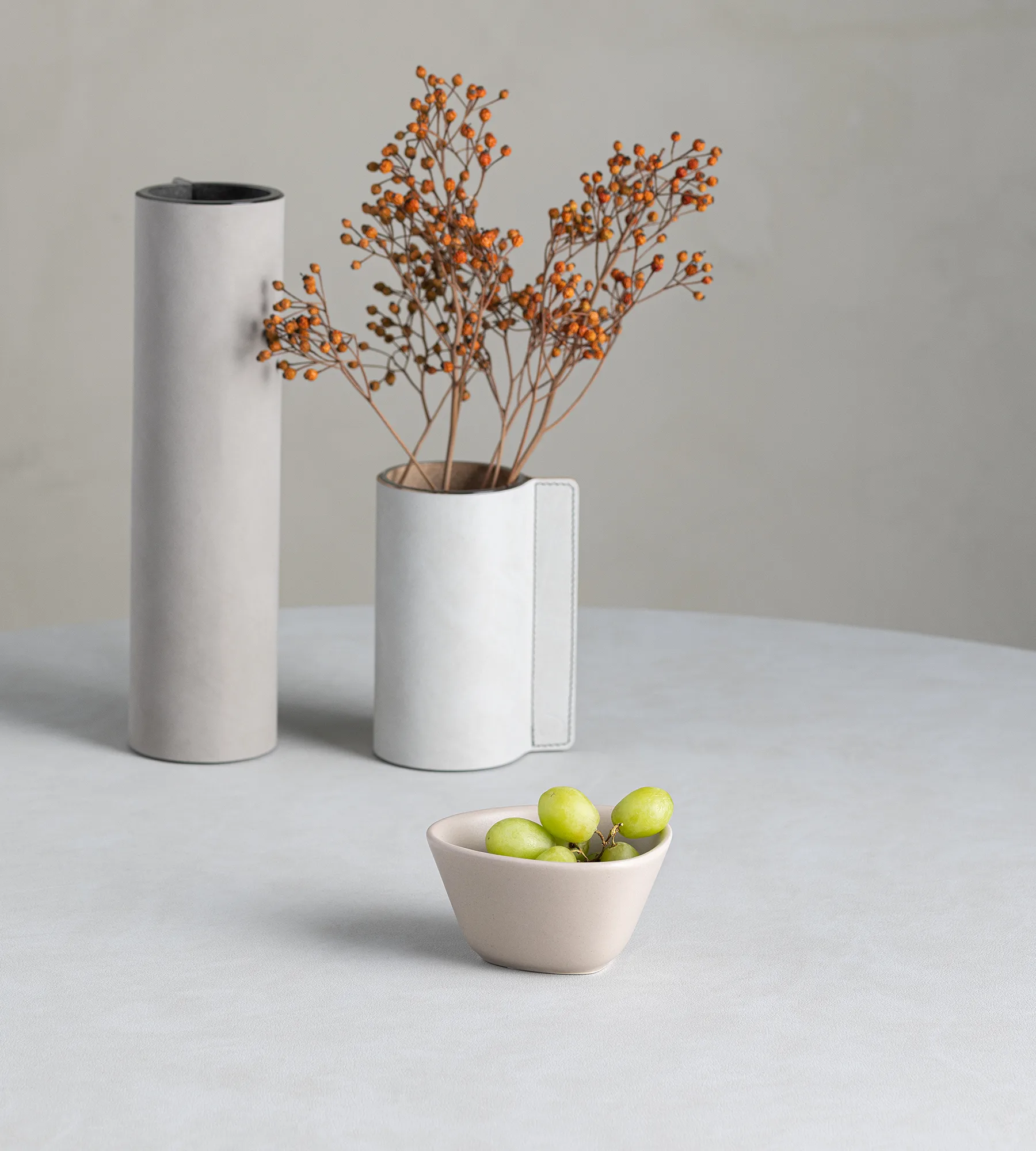 커브 스톤웨어 보울 S 10x11 cm, Sand LIND DNA | 린드 DNA