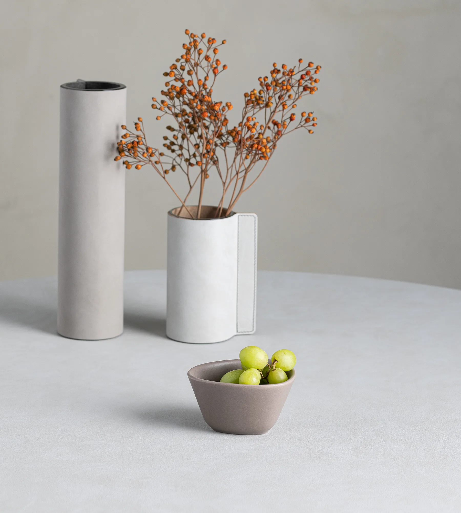 커브 스톤웨어 보울 S 10x11 cm, Warm Grey LIND DNA | 린드 DNA