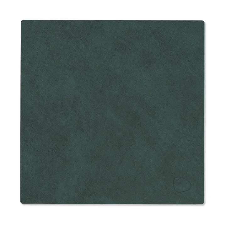 누포 사각 플레이스매트 S - Dark green, 28x28 cm - LIND DNA | 린드 DNA