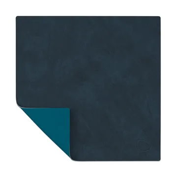 누포 양면 테이블 매트 s스퀘어 S 1 pcs - Midnight blue-petrol - LIND DNA | 린드 DNA