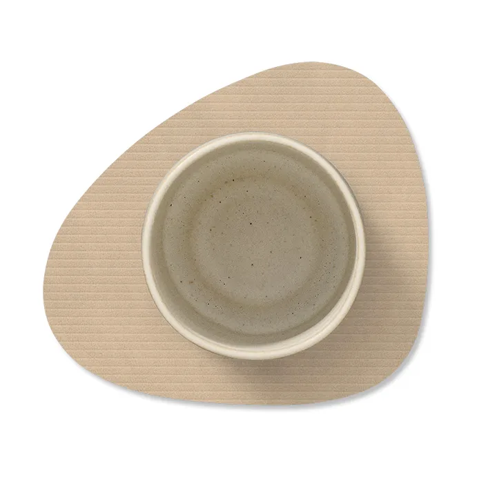 코듀로이 곡선형 코스터, Sand LIND DNA | 린드 DNA