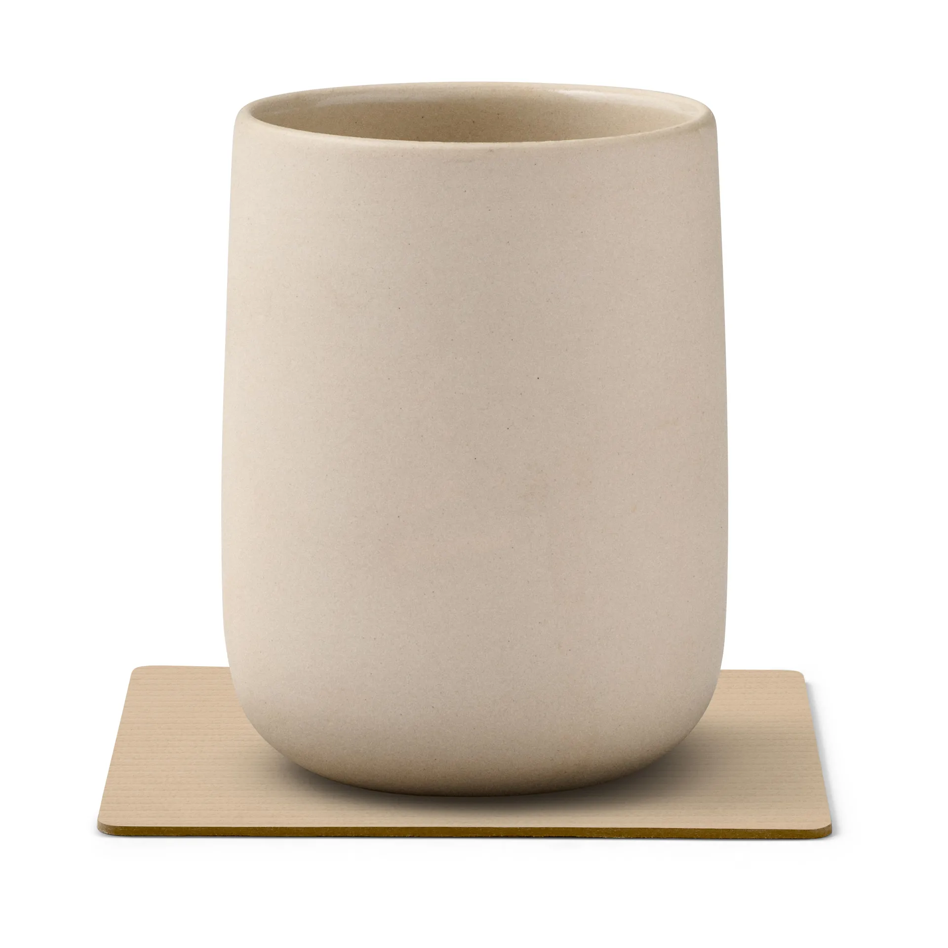 코듀로이 사각형 코스터, Sand LIND DNA | 린드 DNA