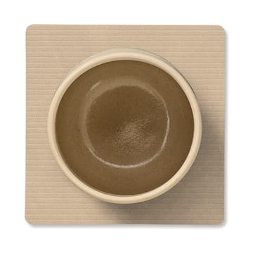 코듀로이 사각형 코스터 - Sand - LIND DNA | 린드 DNA