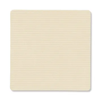 코듀로이 사각형 코스터 - Vanilla - LIND DNA | 린드 DNA