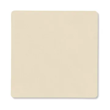 누포 사각형 코스터 - Vanilla - LIND DNA | 린드 DNA