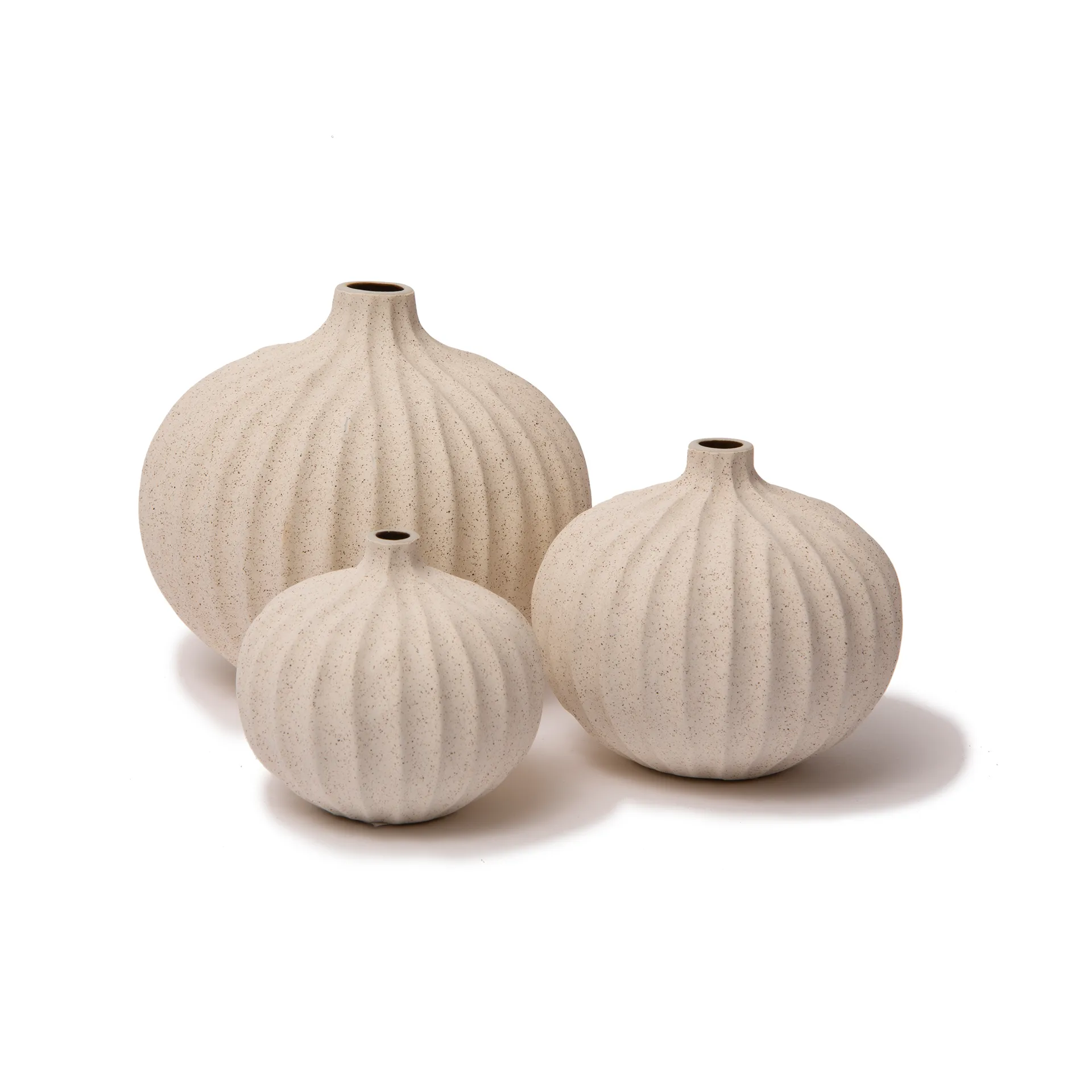 바리 화병, Sand white light deep line, M Lindform