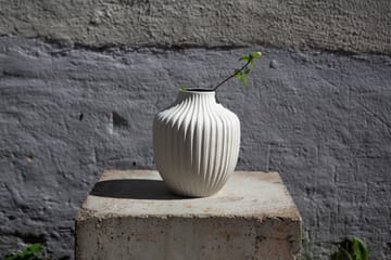 교토 화병 - Sand white light deep line - Lindform