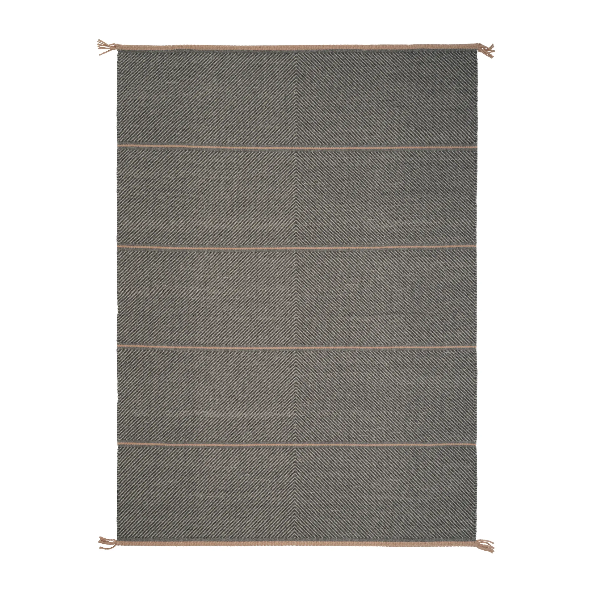 비전 워크 울 러그 200x300 cm, Grey-rose Linie Design | 리니디자인