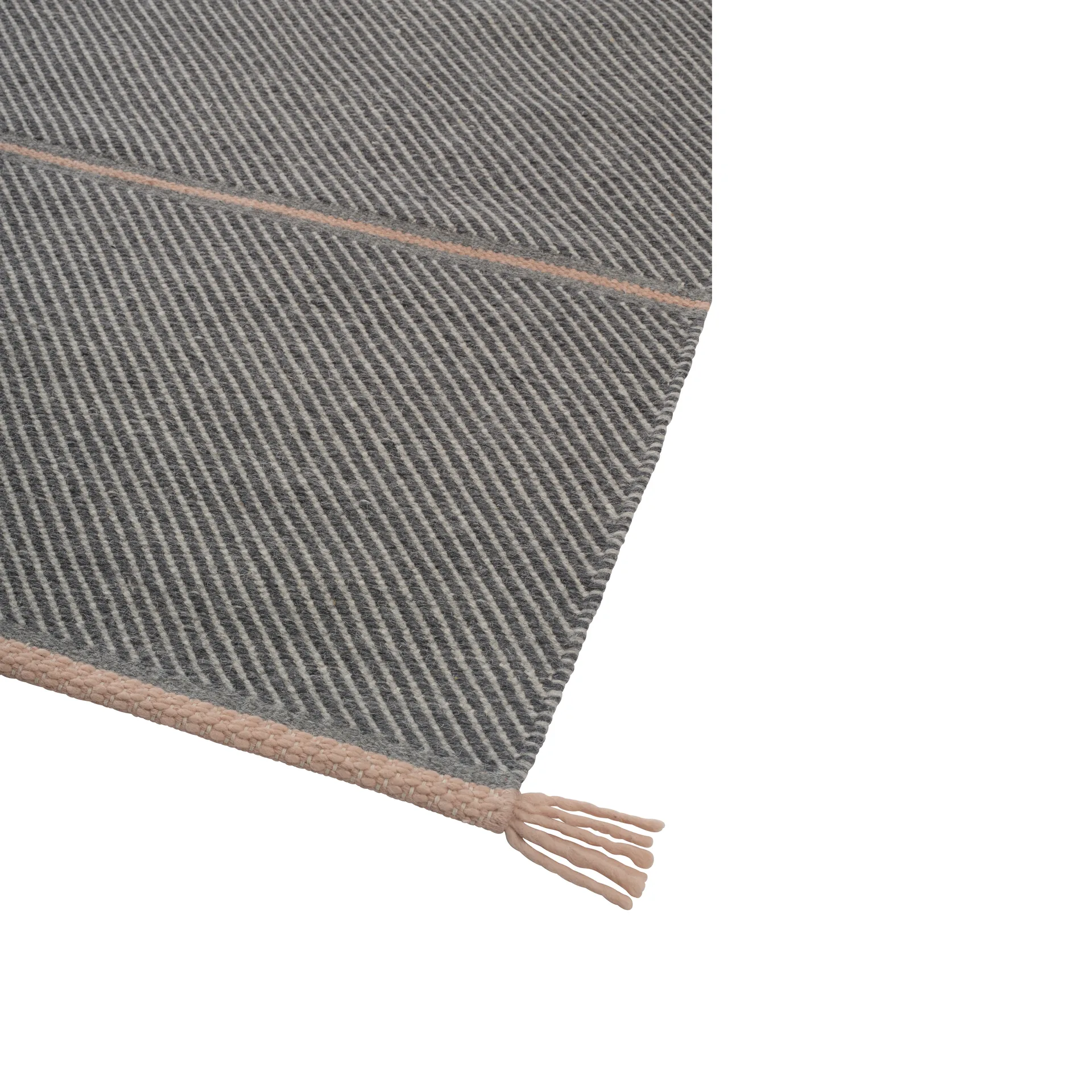 비전 워크 울 러그 200x300 cm, Grey-rose Linie Design | 리니디자인