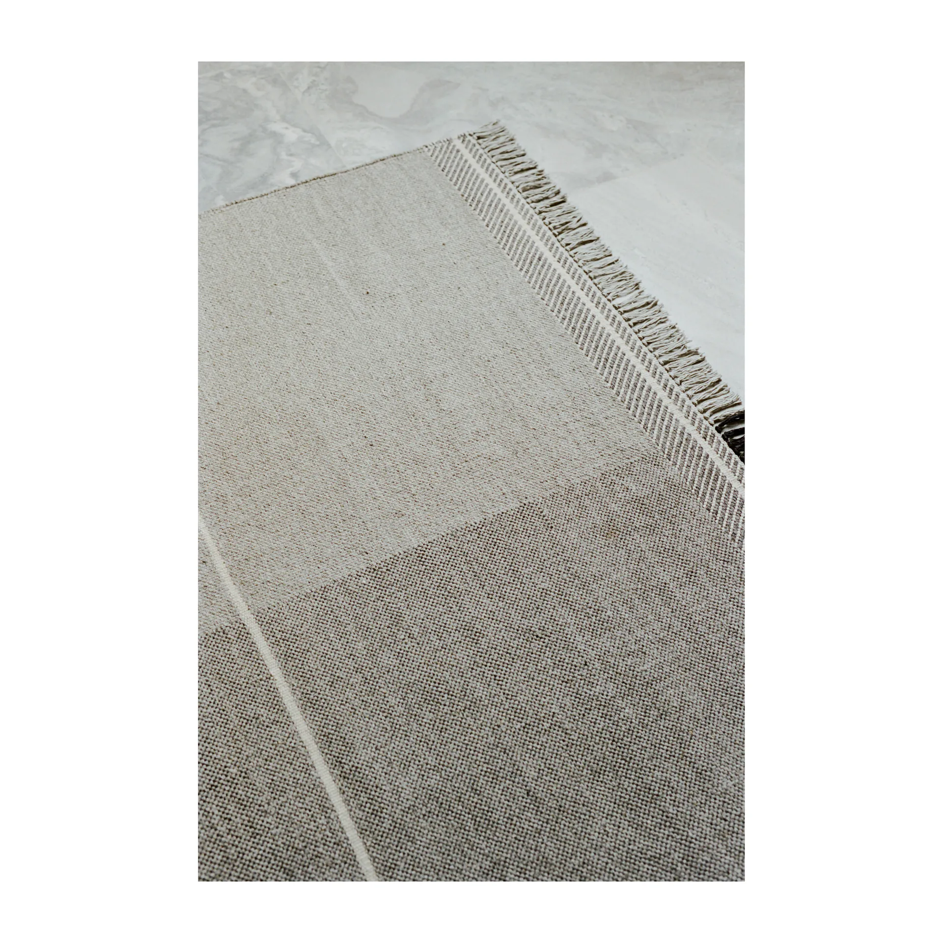 마인드풀 소울 울 러그 200x300 cm, Stone-beige Linie Design | 리니디자인