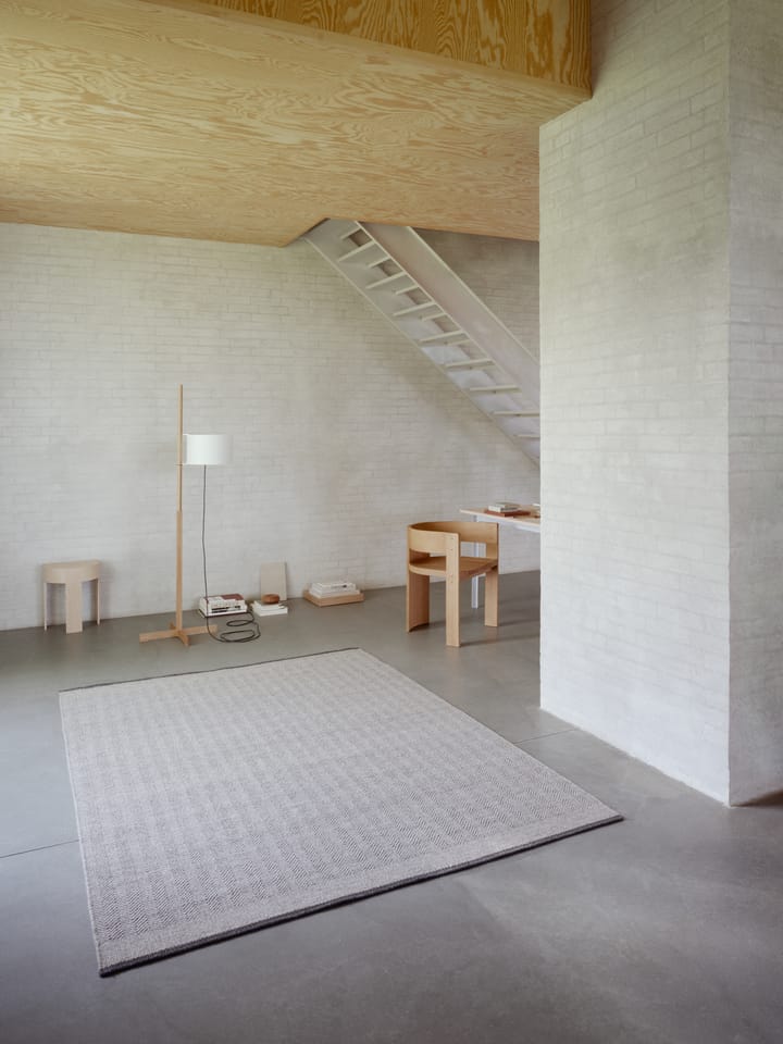 스트�라텀 에코 울 러그, Grey. 140x200 cm Linie Design | 리니디자인
