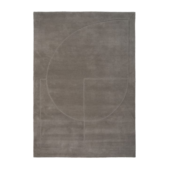 Lineal Poem 울 러그 - Grey. 140x200 cm - Linie Design | 리니디자인