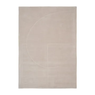 리니얼 Poem 울 러그 - Beige. 170x240 cm - Linie Design | 리니디자인