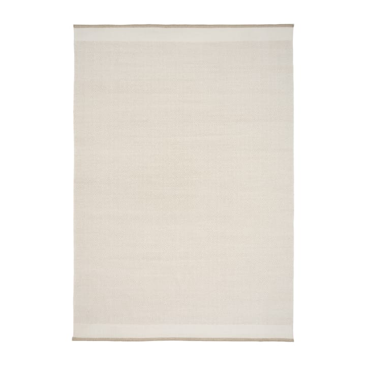 스트라텀 에코 울 러그 - White. 140x200 cm - Linie Design | 리니디자인
