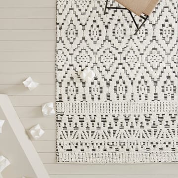 Zelbio 울 카페트 140x200 cm - White-black - Linie Design | 리니디자인