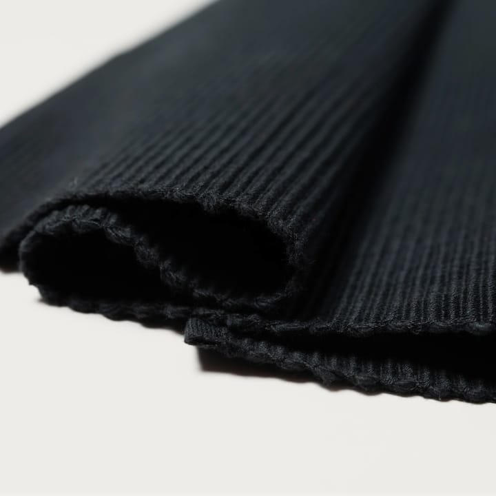 우니 테이블매트 35x46 cm 2개 세트, Black Linum | 리눔