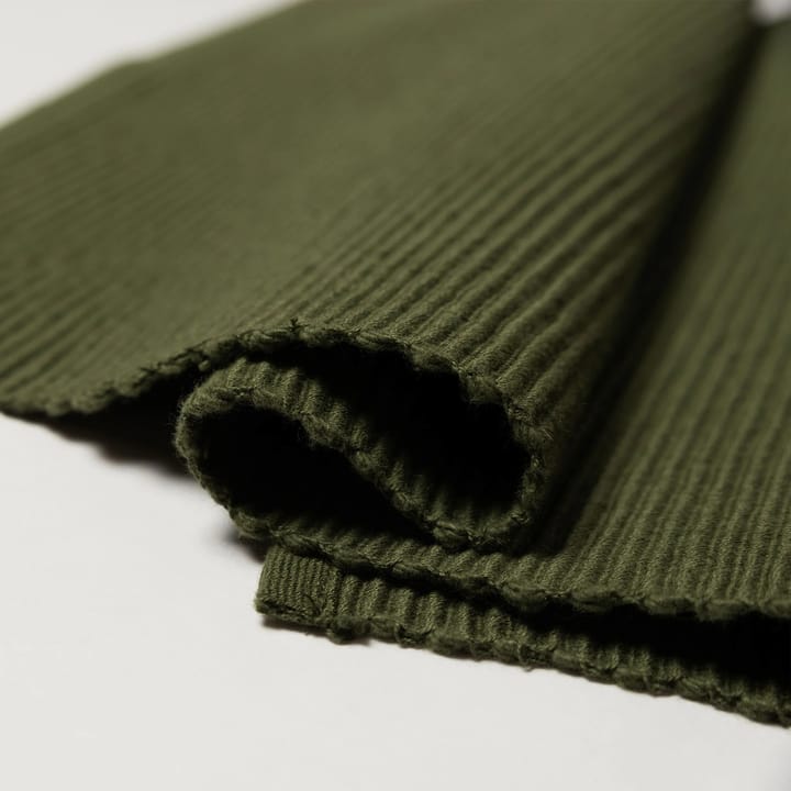 우니 테이블매트 35x46 cm 2개 세트, Dark olive green Linum | 리눔