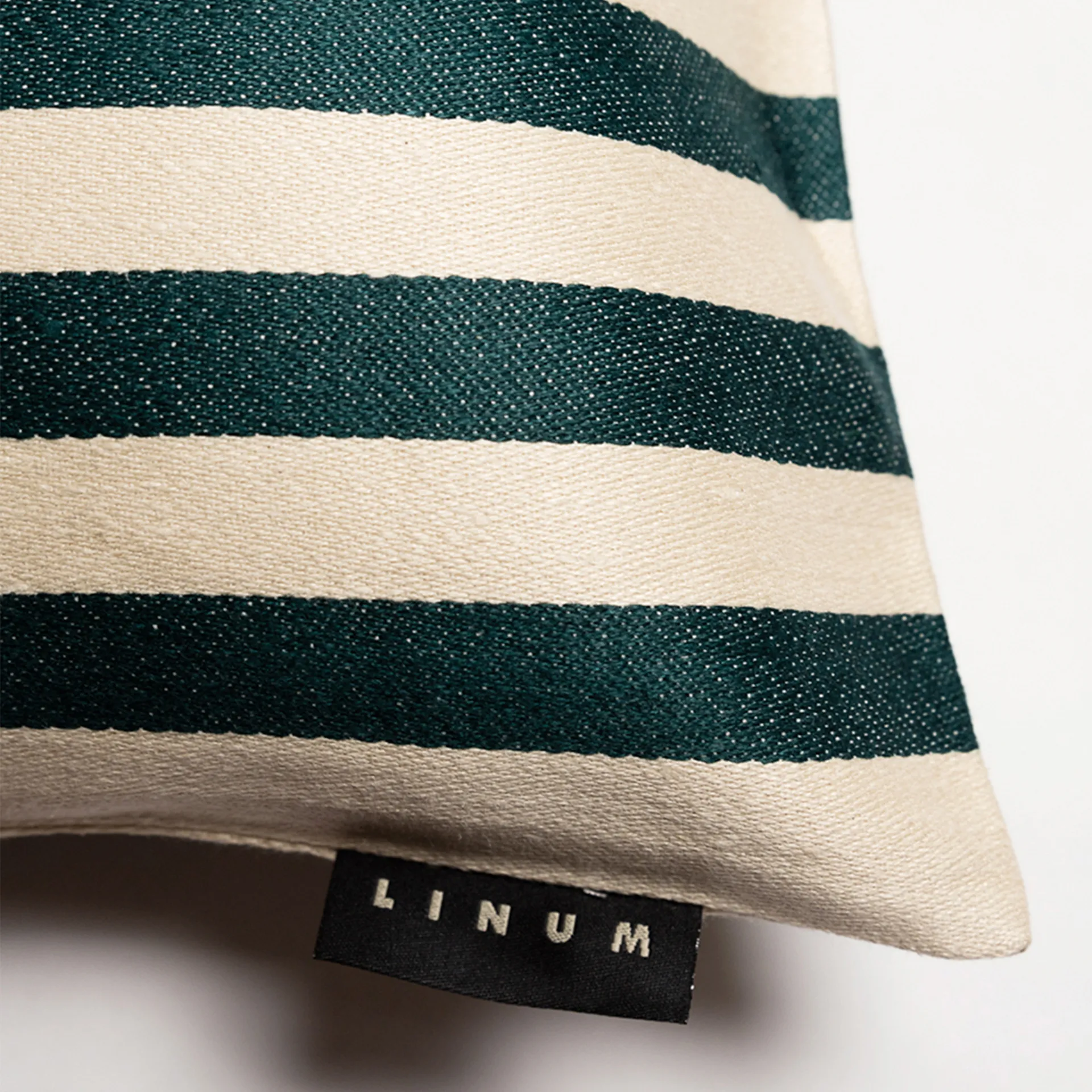 아말피 베개커버 35x50 cm, Deep emerald green Linum | 리눔