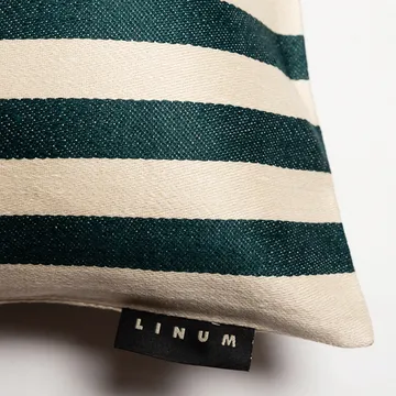 아말피 베개커버 35x50 cm - Deep emerald green - Linum | 리눔