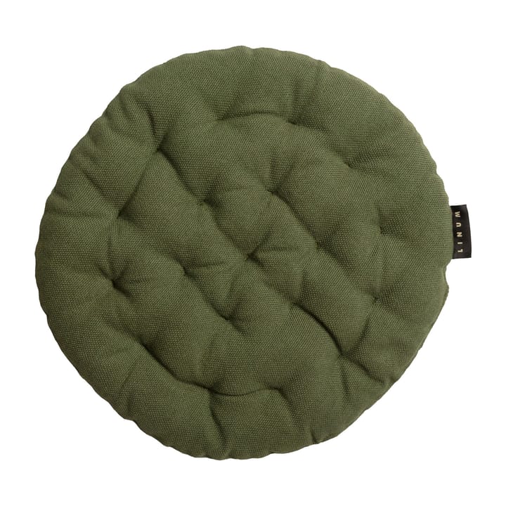 페퍼 의자 패드 Ø37 cm - Dark olive green - Linum | 리눔